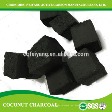 Wholesale 25*25*25mm hookah shisha coconut shell coal for sale